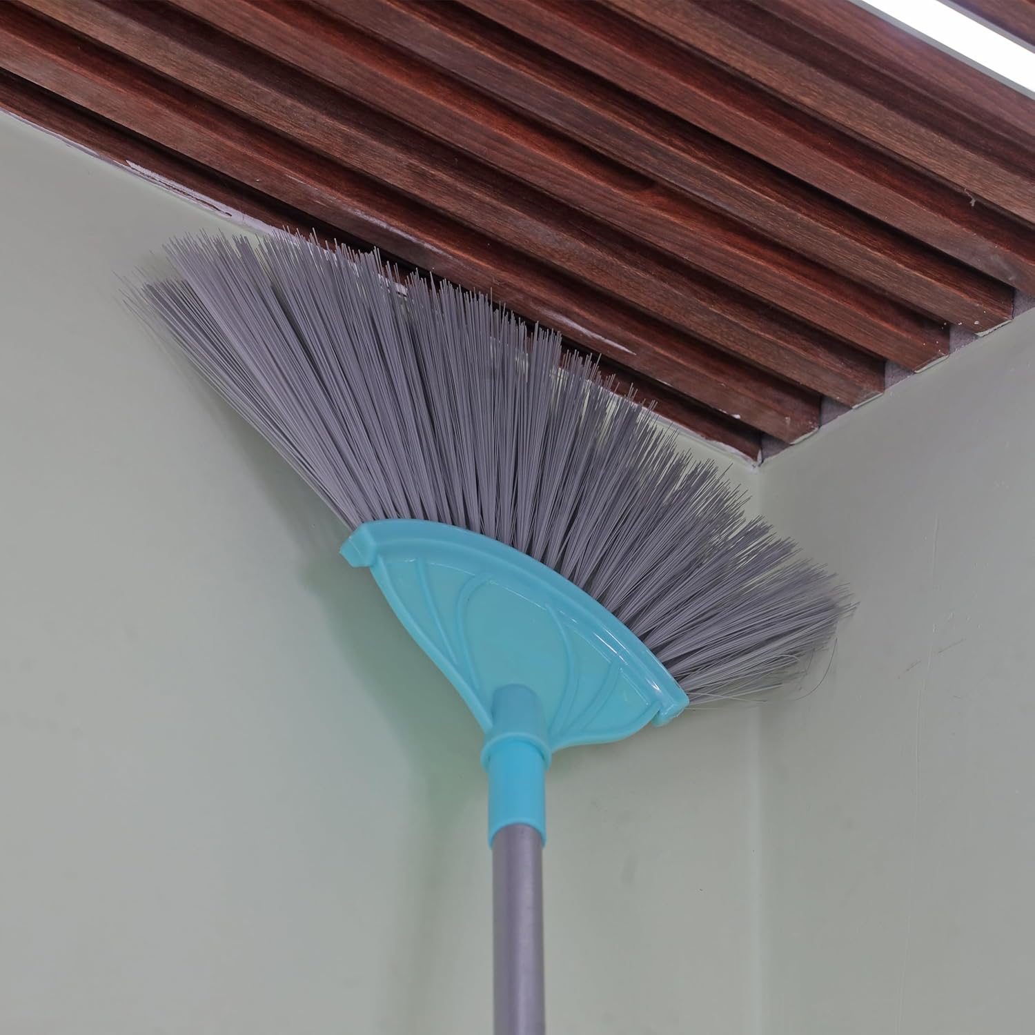 Cleanking Diamond Jala Angle Broom with Extendable Handle